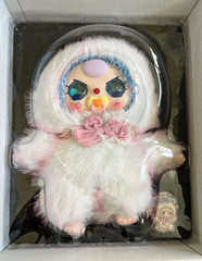 BABY THREE 800% AI Plush Doll Sheep Ram w/ Crying Liquid Glitter Eyes Pacifier ✨