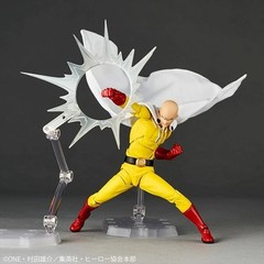 Kaiyodo Amazing Yamaguchi One Punch Man SAITAMA with Bonus Parts Action Figure