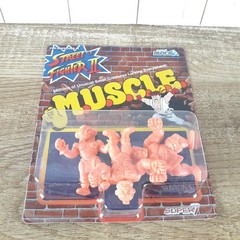 Super 7 Street Fighter II VM.U.S.C.L.E. Men Mini Figure Set Muscle Nerd Block