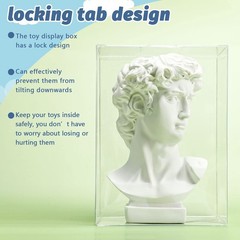 30 Pcs Clear Plastic Toy Protector Case 4 Inch Toy Display Vinyl Collectible …