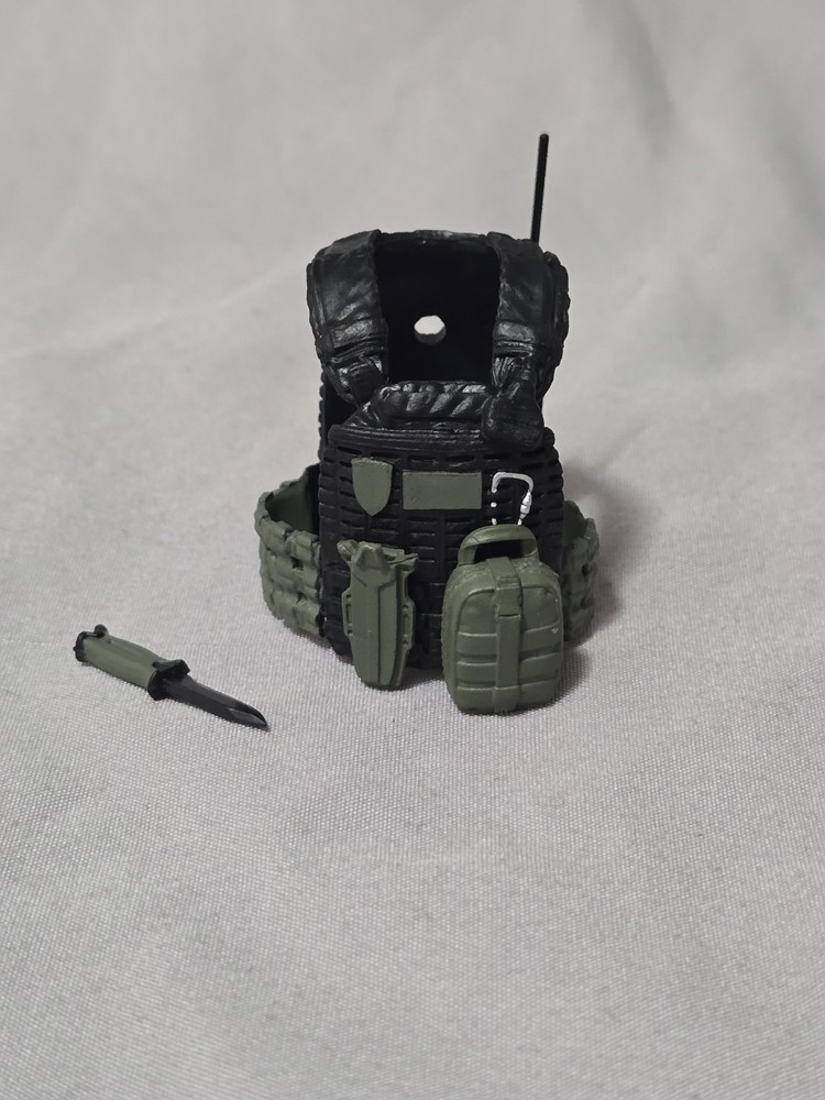 Valaverse Action Force Tactical w/ Knife Vest (C) 6″ Custom Fodder 1/12 Scale