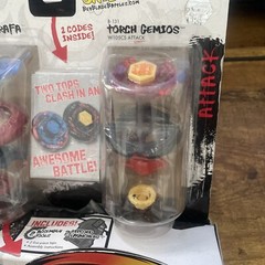 Rock Zurafa Torch Gemios Crushing Blast 2-Pack Beyblade HASBRO METAL MASTER New3