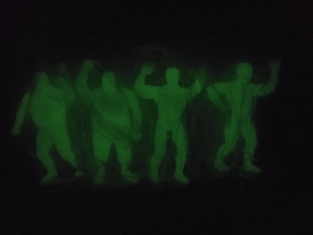 Legends of Pro Wrestling Glow in the Dark Abdullah Kowalski Putski Bundy