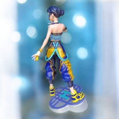 Fanart figure Zoey airbrush painted 9.8 inch Adult 17+