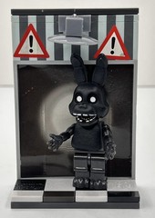 McFarlane FNAF Construction Set: Shadow Bonnie Office Door Set 12681 Complete