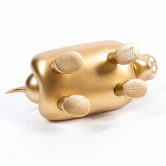 Sheefy McFly Coney Dog Sculpture 3.5″ Gold Edition 2022 Vinyl Figure 38/40 RARE