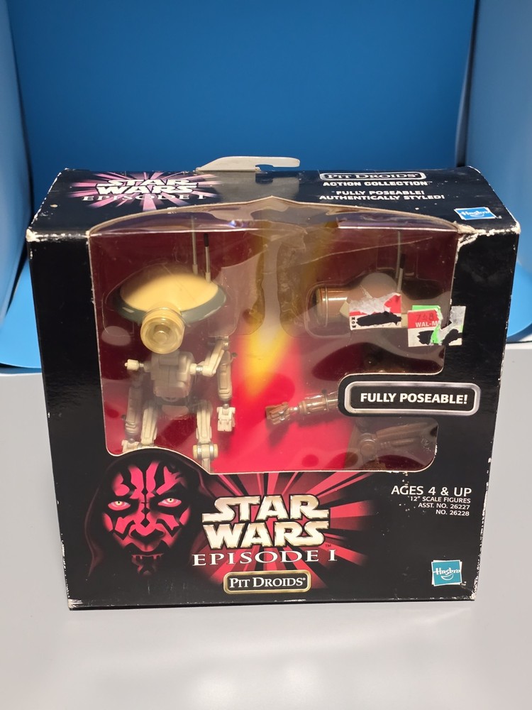 Star Wars Episode I PIT DROIDS 12″ Scale Figures Hasbro 1998