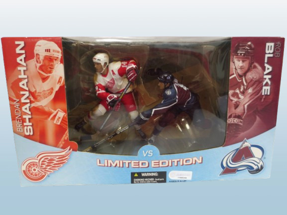 MCFARLANE’S SPORTSPICKS NHL BRENDAN SHANAHAN VS ROB BLAKE LIMITED EDITION BOXED