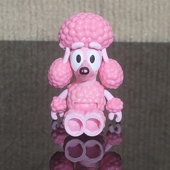 Coco Bluey Friend Action Figure Pink Poodle Girl Dog Moose Toys Rare Collectible