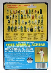 Vintage Kenner Star Wars Carded 3.75″ ESB Lobot Action Figure C3Y (cracked bu…