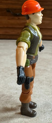 Vintage 1985 GI Joe Tollbooth Figure Only No Accessories Hasbro ARAH