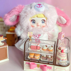 Fluffy Animal Costume Plush Doll Blind Box Collectible Figure