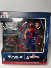MARVEL LEGENDS MAGIC THE GATHERING BATTLE DAMAGED SPIDER-MAN