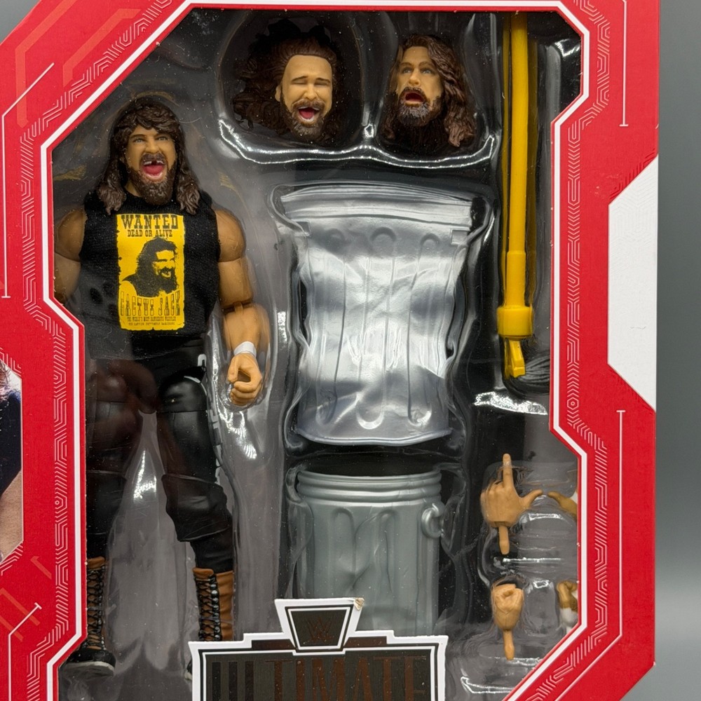 IN HAND 2026 new WWE mattel ULTIMATE EDITION mick foley CACTUS JACK monday war