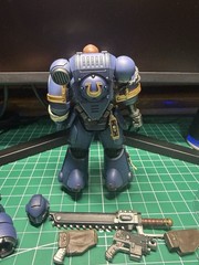 JoyToy Warhammer 40k Space Marine 2 Collectors Edition Titus, Gadriel, Chairon