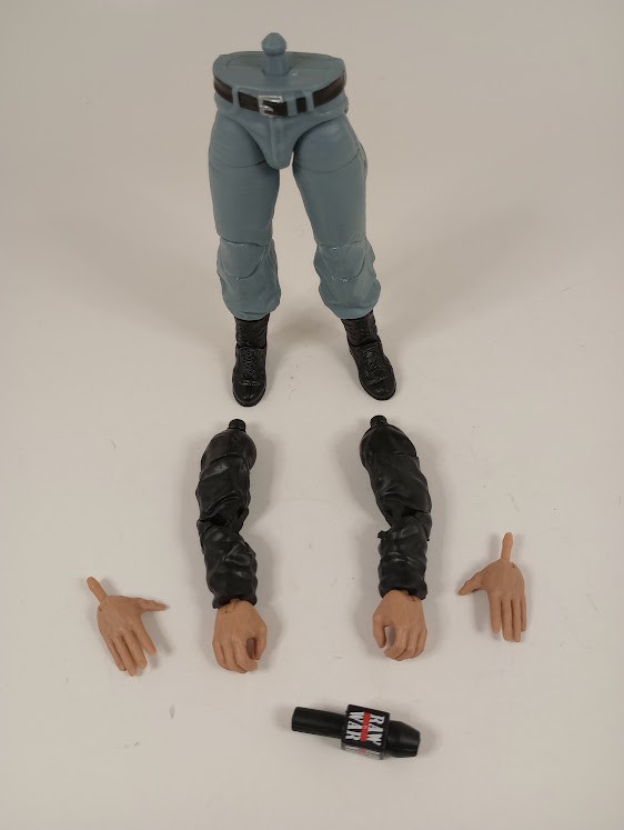 WWE X-Pac Build-a-Figure Legs Arms hands Monday Night Wars Elite Series 10 BAF
