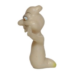 1997 Harvey Comics Casper Ghost Stinkie Glow In The Dark PVC Plastic Toy Vtg