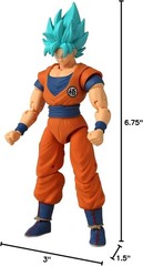 Dragon Ball Super Goku 6.5″ Action Figure – For Ages 4+, No Assembly Required