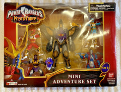 Power Rangers Mystic Force 7″ Wolf King Megazord Mini Set – New