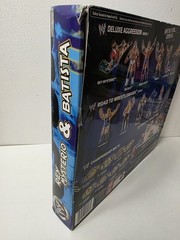 Jakks Pacific Rey Mysterio Batista WWE Deluxe Aggression Series 1 7in 2-Pack