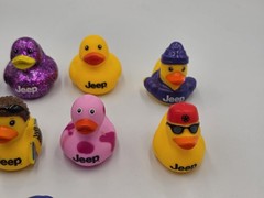 Jeep Branded 2” Rubber Duck Set ~ Set Of 9 From Series 1 Blind Bag ~ NEW