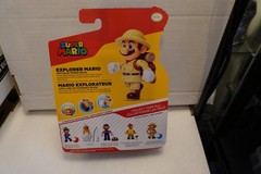 Super Mario Odyssey Explorer Mario w Blue Power Moon World of Nintendo Jakks NIB