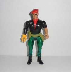 Lot of 5 1985 Coleco Rambo Figures Weapons Gripper Mad Dog Nomad Sergeant Havoc