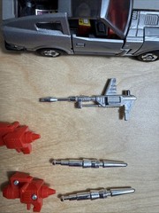 TAKARA JAPAN Pre Transformers Circle Stamp BLUESTREAK G1 Datsun 280Z Figure