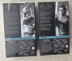 Star Wars: Ahsoka Black Series 6″ CLONE CAPTAIN REX & ANAKIN SKYWALKER