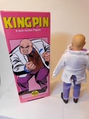 Mego 8″ Action Figure Custom Marvel Comics Daredevil Spiderman Foe Kingpin Boxed