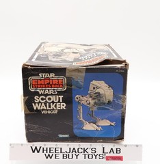 Scout Walker AT-ST 100% Complete W/ Box Star Wars ROTJ 1980 Kenner Vehicle