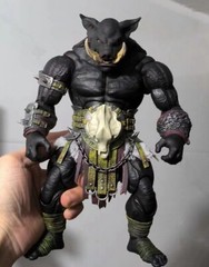 9in Xesray Studios Fit Only Head Combatants Fight For Glory Pig Red Yellow BLACK