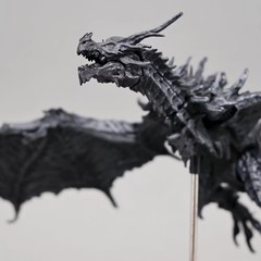 Game of Thrones Skyrim Dragon Figure: Alduin The World-Eater Collectible Statue