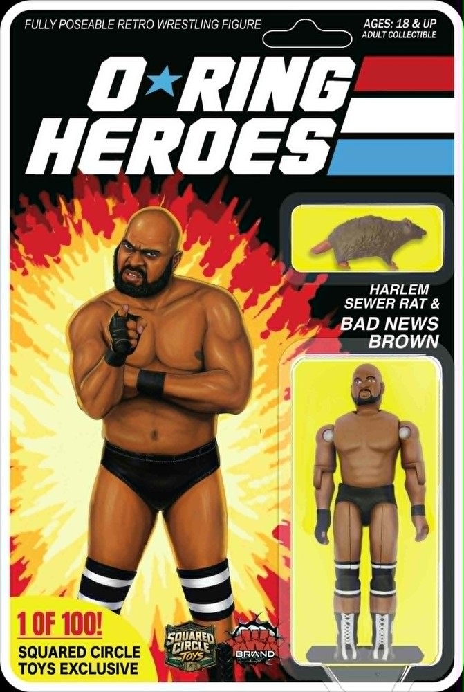 Pre- Order KWK O-Ring Heroes Bad News Brown – Exclusive 1 of 100 – GI Joe Style