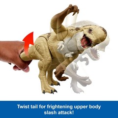 Jurassic World Rebirth Distortus Rex Action Figure 22″ Rumble N Rampage Dino Toy