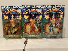 1996 Toy Biz X-Men Lot BISHOP,OMEGA RED,POLARIS MOSC X-MEN 97 MUTANTS IN THE MCU