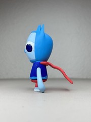 Tiny Hero 3” Vinyl Dunny Figure | Heroes of Burgertown Jon Burgerman x Kidrobot