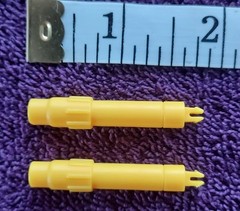 2 Cannon Guns Lot For Overload Energon Supreme Class Transformers 2004 Costco