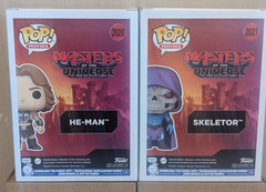 FUNKO POP Masters of the Universe MOVIE: HE-MAN #2020 & SKELETOR #2021 (NEW)