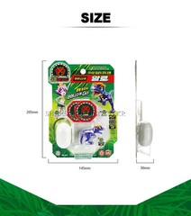 Dino Mecard Tinysaur ALLO Allosaurus Dinosaur Transforming Robot Figure Egg Toy
