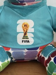 FIFA World Cup 2026 10-Inch Colorful Bear World Cup Collectible