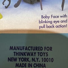 Thinkway Toys Toy Story Babyface Spider Action Figure Gray Beige Plastic
