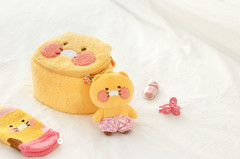 Kakao Friends Choonsik Soft Plush Doll Keyring Keychain Pajama Potato Bag Charm