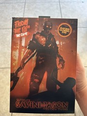 NECA Savini Jason Voorhees Collectible Figure Friday The 13th Game New Sealed