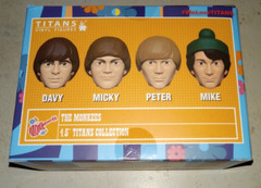 The Monkees Monkeemobile Titans Designed 4.5-inch Tall Stylized Vinyl Figure