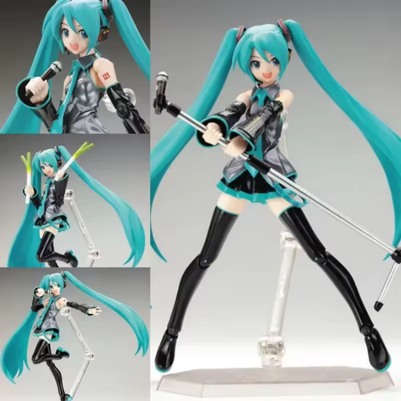 Hatsune Miku Figma 014 Action Figure 2026 New Anime Vocaloid Joints Movable