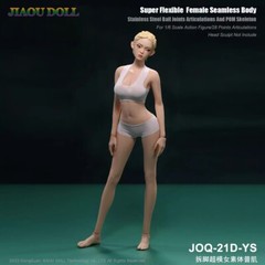 JIAOU DOLL J0Q-21D 1/6 Female Super Flexible Body 12″ Action Figure Body Model