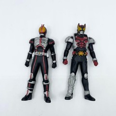 Kamen Rider Sofubi Figure Set 10pc Vintage Collectible Large 11cm 13cm