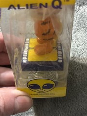 Alien Q Garfield The Cat Character New In Box Fun Base By Fame Master Ltd. 👀