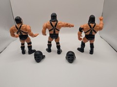 WWF Hasbro Lot, Ax, Smash, Crush Demolition, With Two Masks